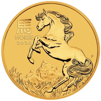 1/4 oz Australian Gold Lunar Series Coin