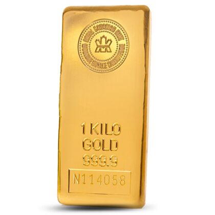 Royal Canadian Mint 1 kilo gold bar, 999.9 fine