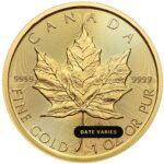1 oz Canadian Gold Maple Leaf Coin (.9999 Fine) 1 oz Canadian Gold Maple Leaf Coin (.9999 Fine)