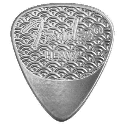 10 Gram Sterling Silver Fender Guitar Pick