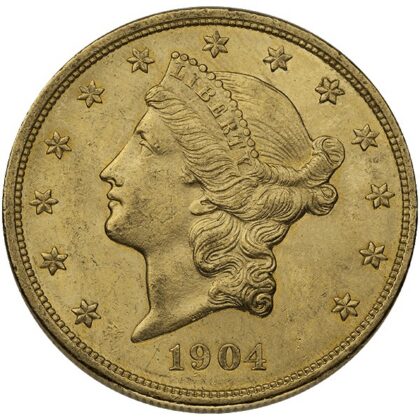 $20 Liberty Double Eagle gold coin