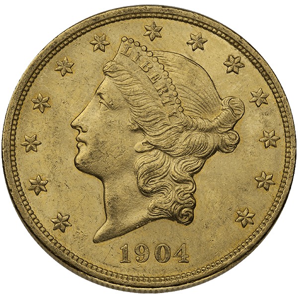 $20 Liberty Double Eagle gold coin