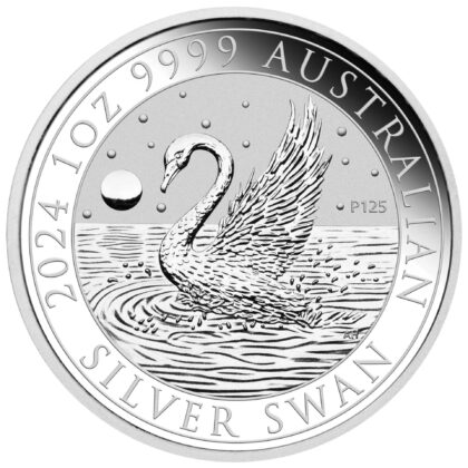 2024 1 oz Perth Mint Silver Swan Coin