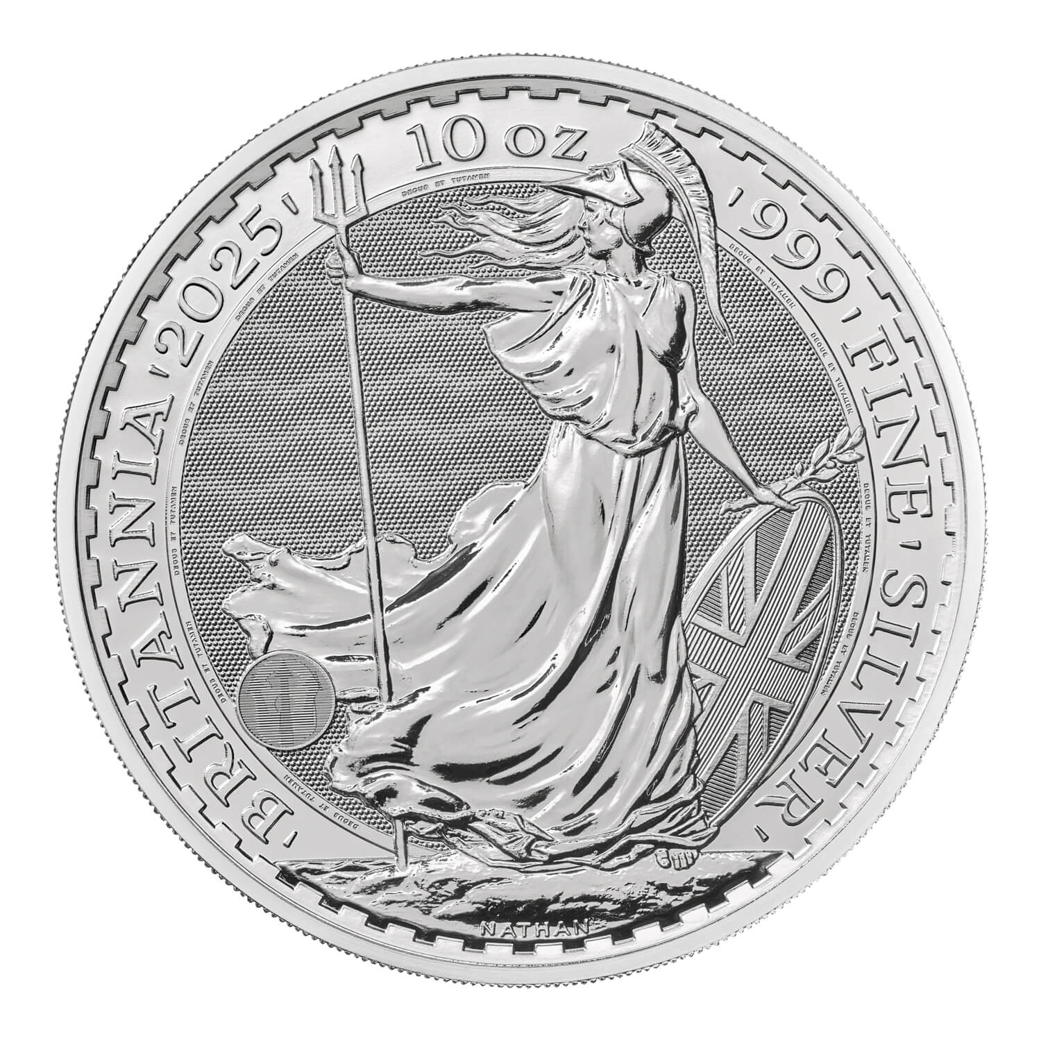 2025 10 oz British Silver Britannia Coin