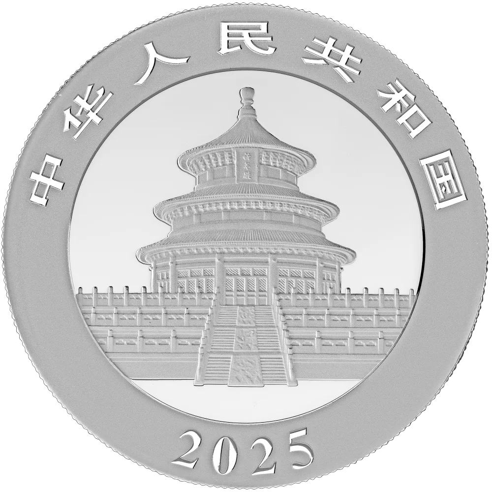 2025 30 Gram Chinese Silver Panda Coin