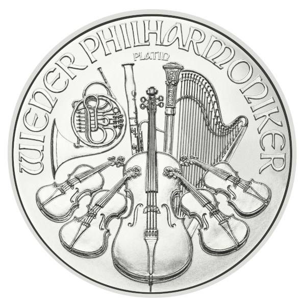 2026 1 oz Austrian Platinum Philharmonic Coin