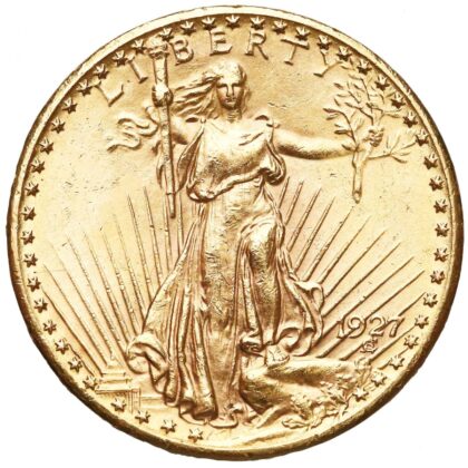 $20 Saint-Gaudens Double Eagle Gold Coin (BU)